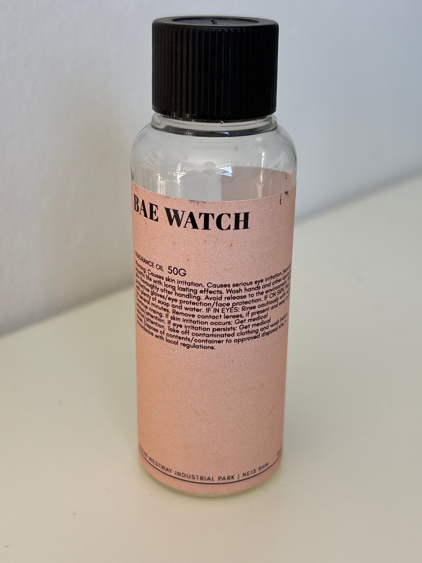 Bae Watch 50ml Fragrance Oil USED