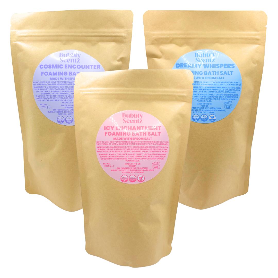Foaming Bath Salt - 300g